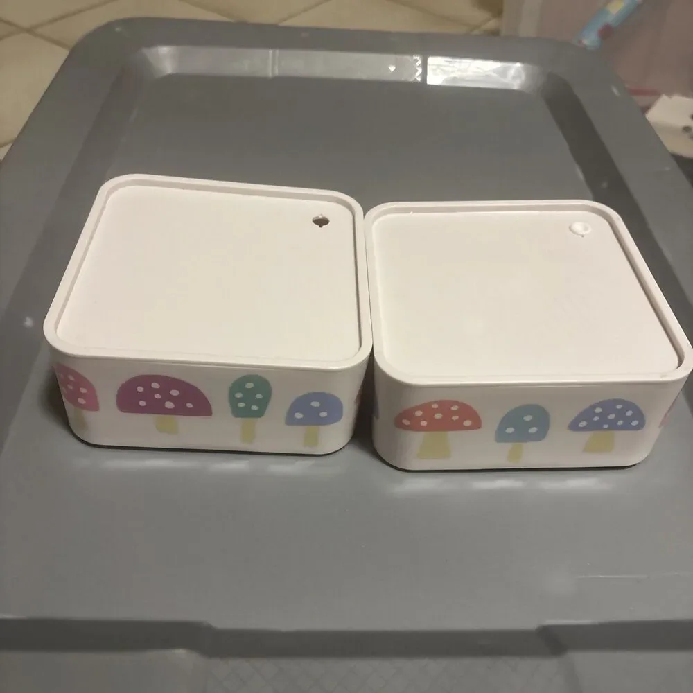 New Studio OH! Mushroom Colorful Bento Box Set Two Pack